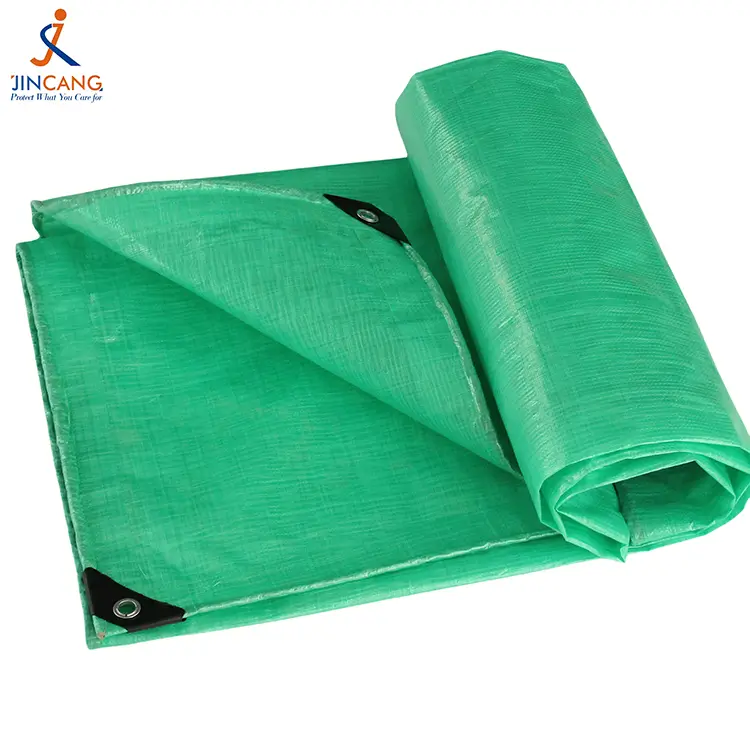 120gsm màu xanh lá cây pe barpaulin