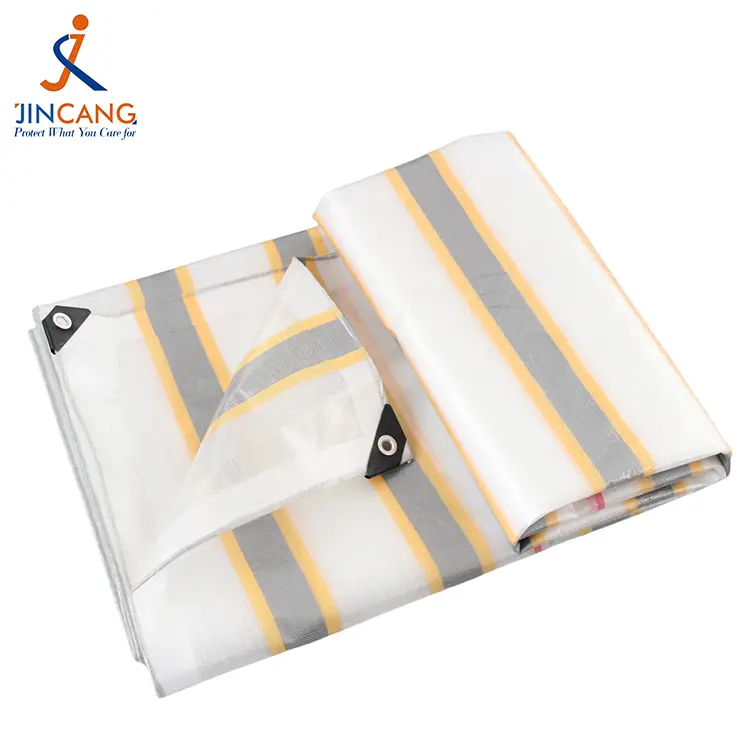 Tarpaulin PE Bạc mạ vàng 180g