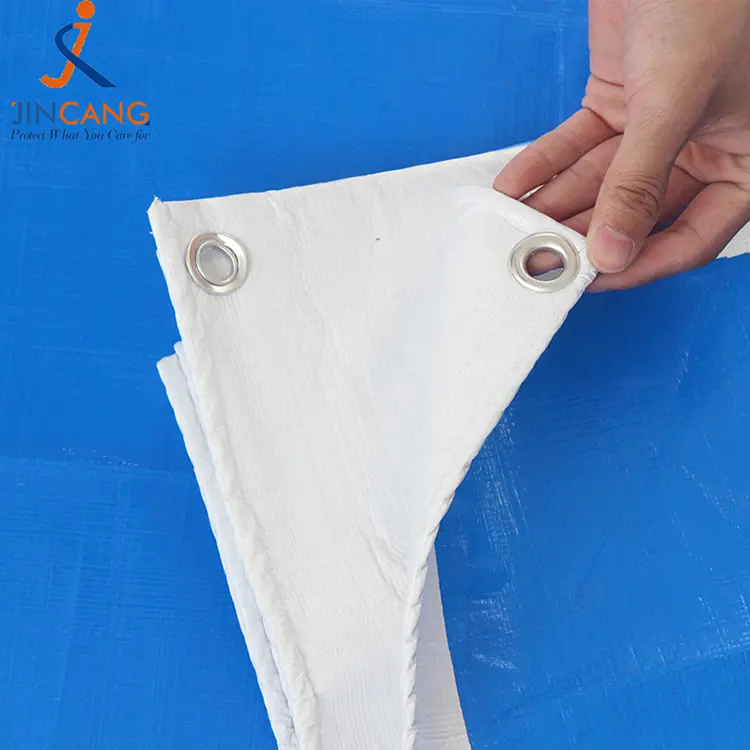 220g màu trắng xanh với bản in pe barpaulin