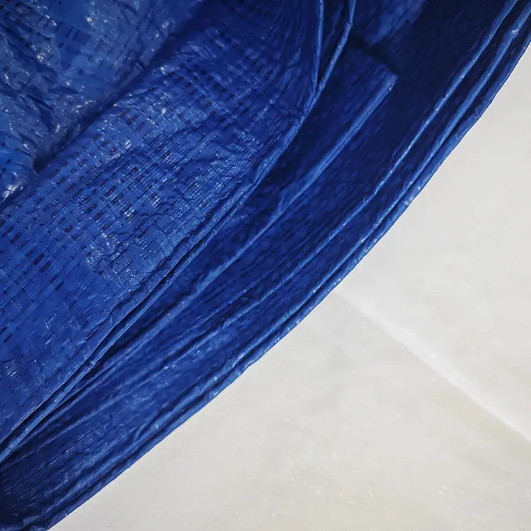 60g blue pe barpaulin