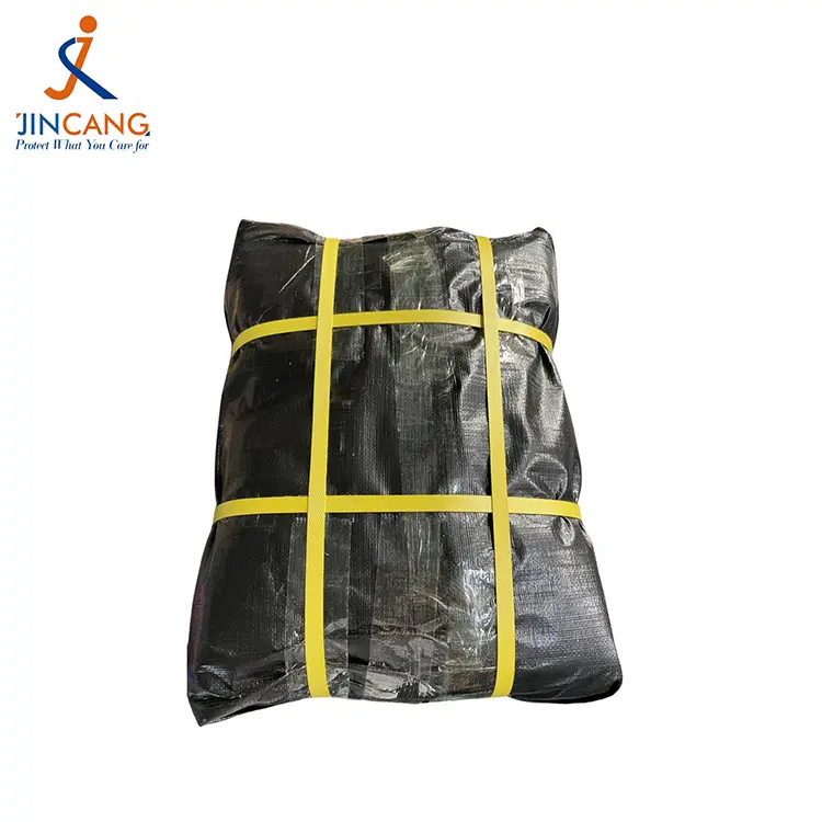 Đen 200GSM PE Tarpaulin