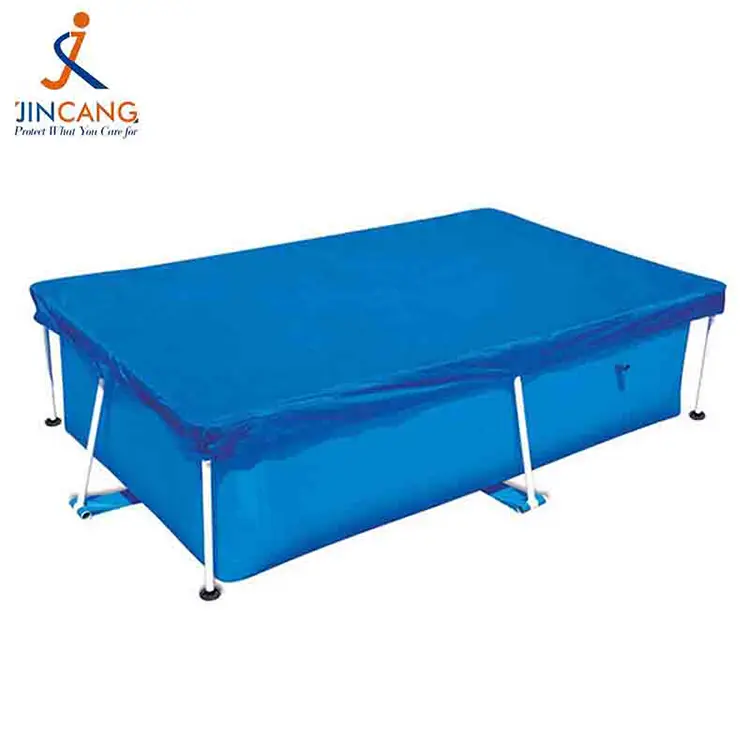 Bìa hồ bơi màu xanh bạc