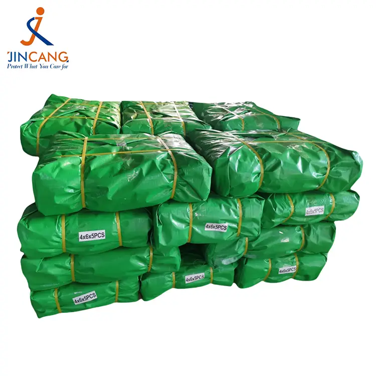 Cỏ xanh 300 GSM Virgin PE Tarpaulin